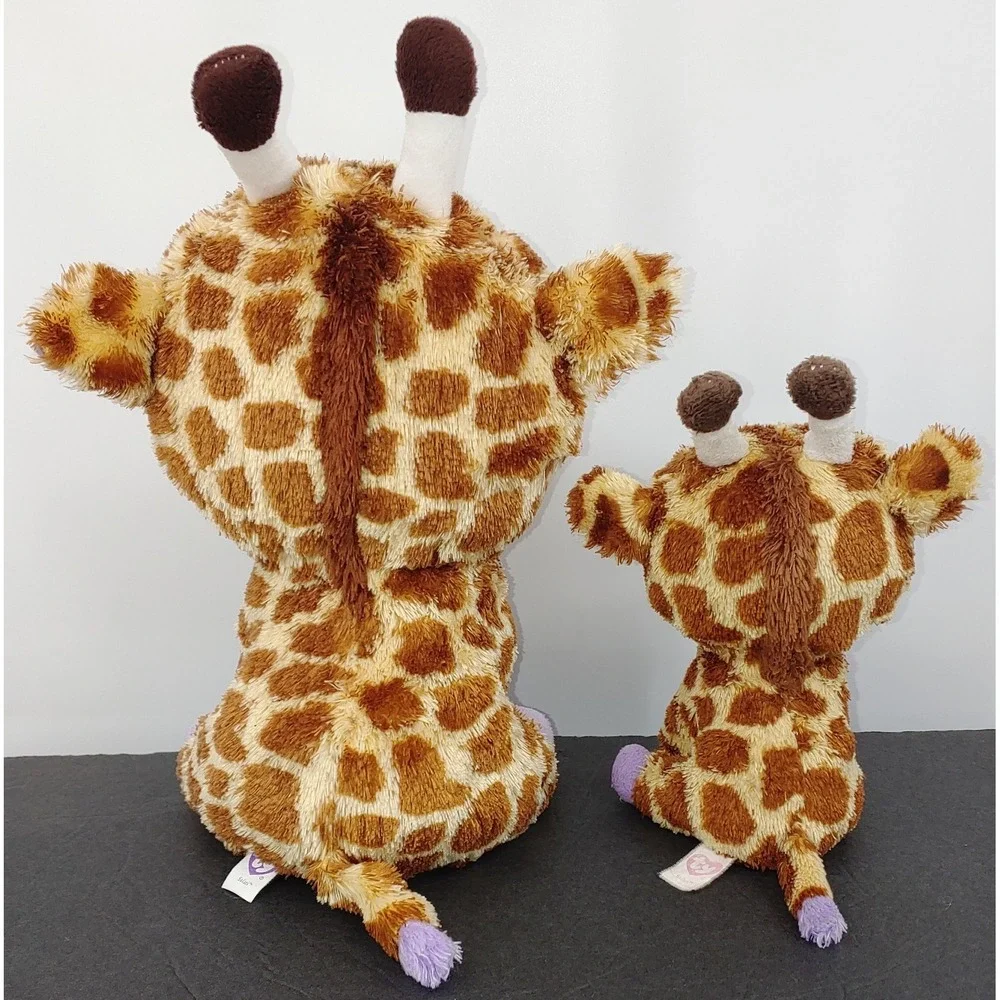 Lot Of 2 Ty Beanie Boos Safari Giraffe 10